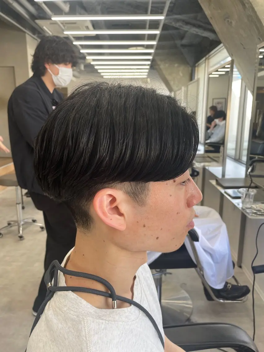 ショート パーマ メンズ カット パーマ メンズパーマ/新潟/ 万代／田崎亮🌟のヘアスタイル