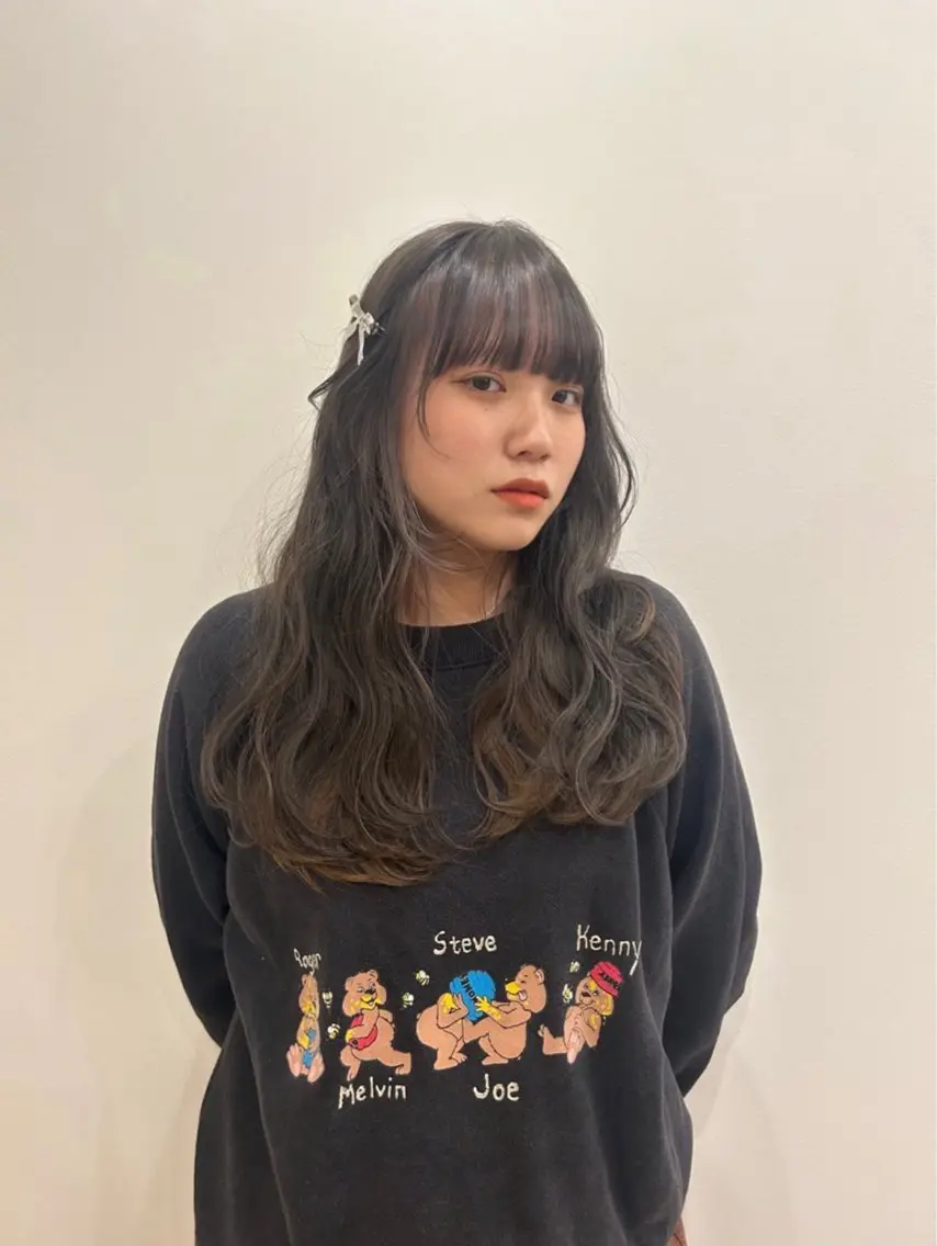 ロング ヘアカラー hair&eye🎀 /momoKaのヘアスタイル