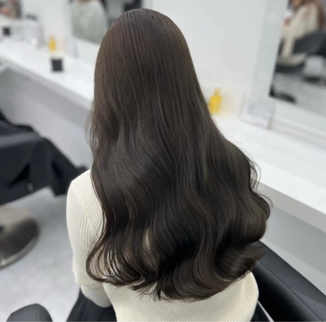 ロング カラー 🤍透明感推しカラー 🤍yui‪💞✨のヘアスタイル