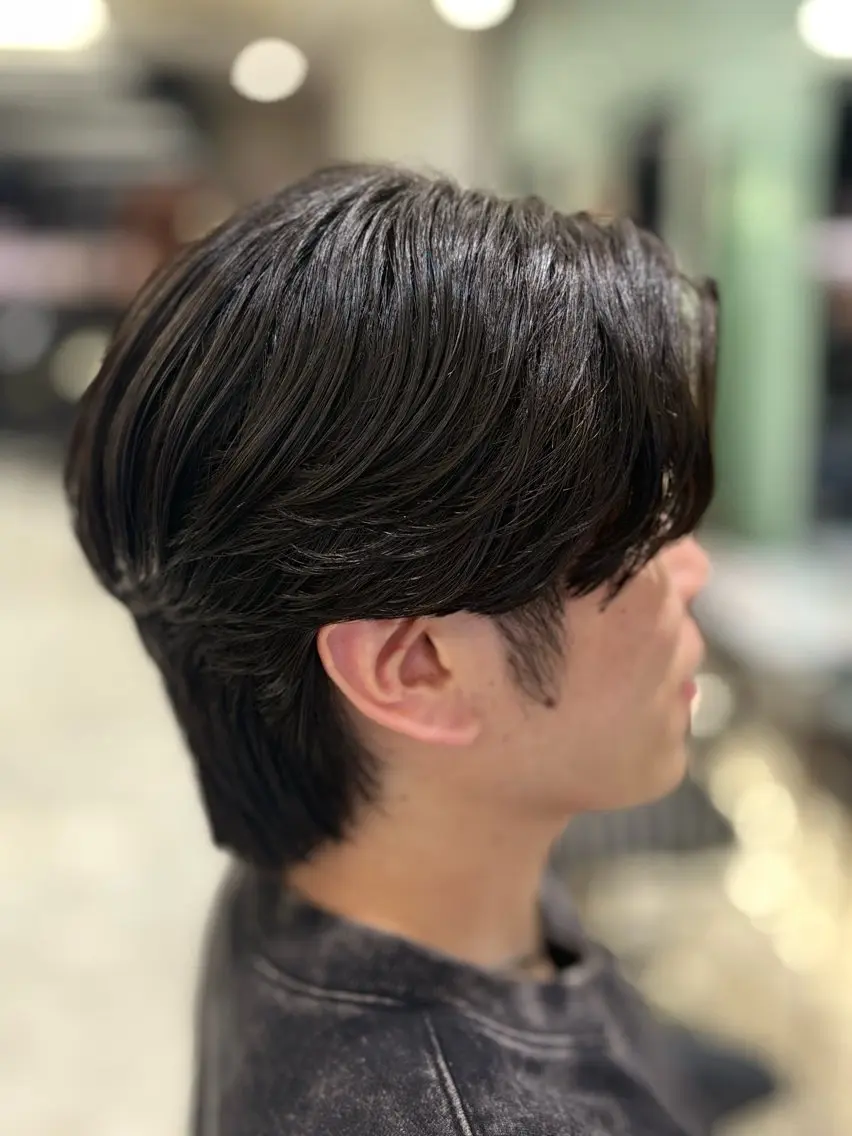 パーマ メンズ 🍊暖色カラー🍊 あいみ🧚🏻のヘアスタイル
