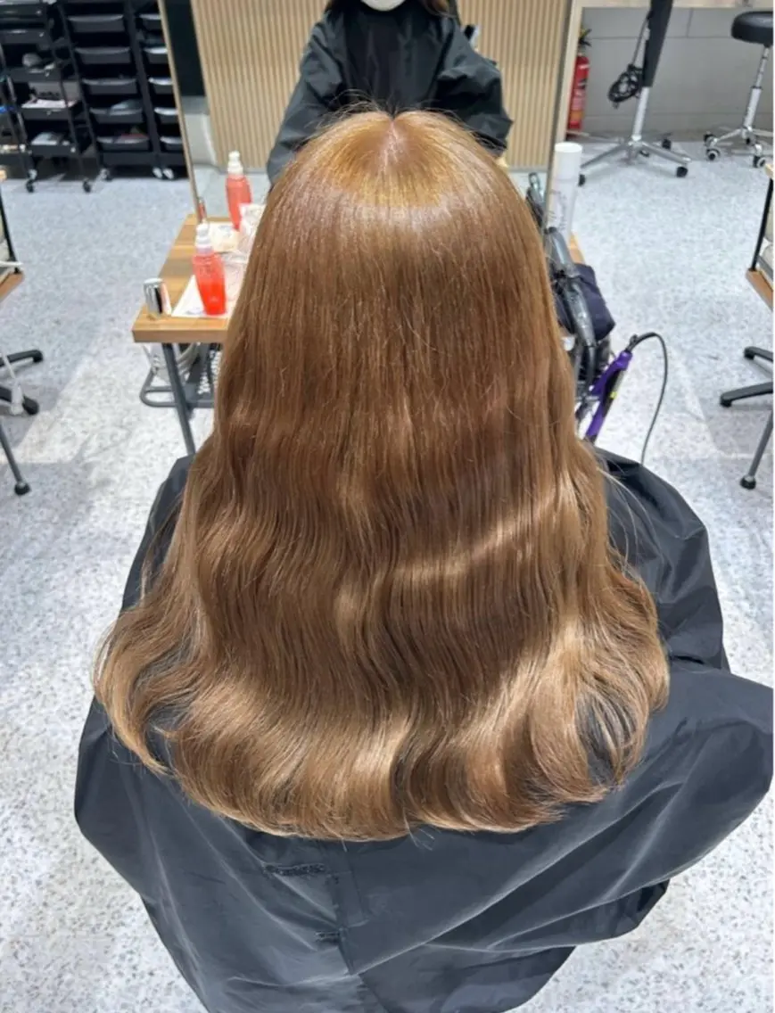 ロング ヘアカラー hair&eye🎀 /momoKaのヘアスタイル