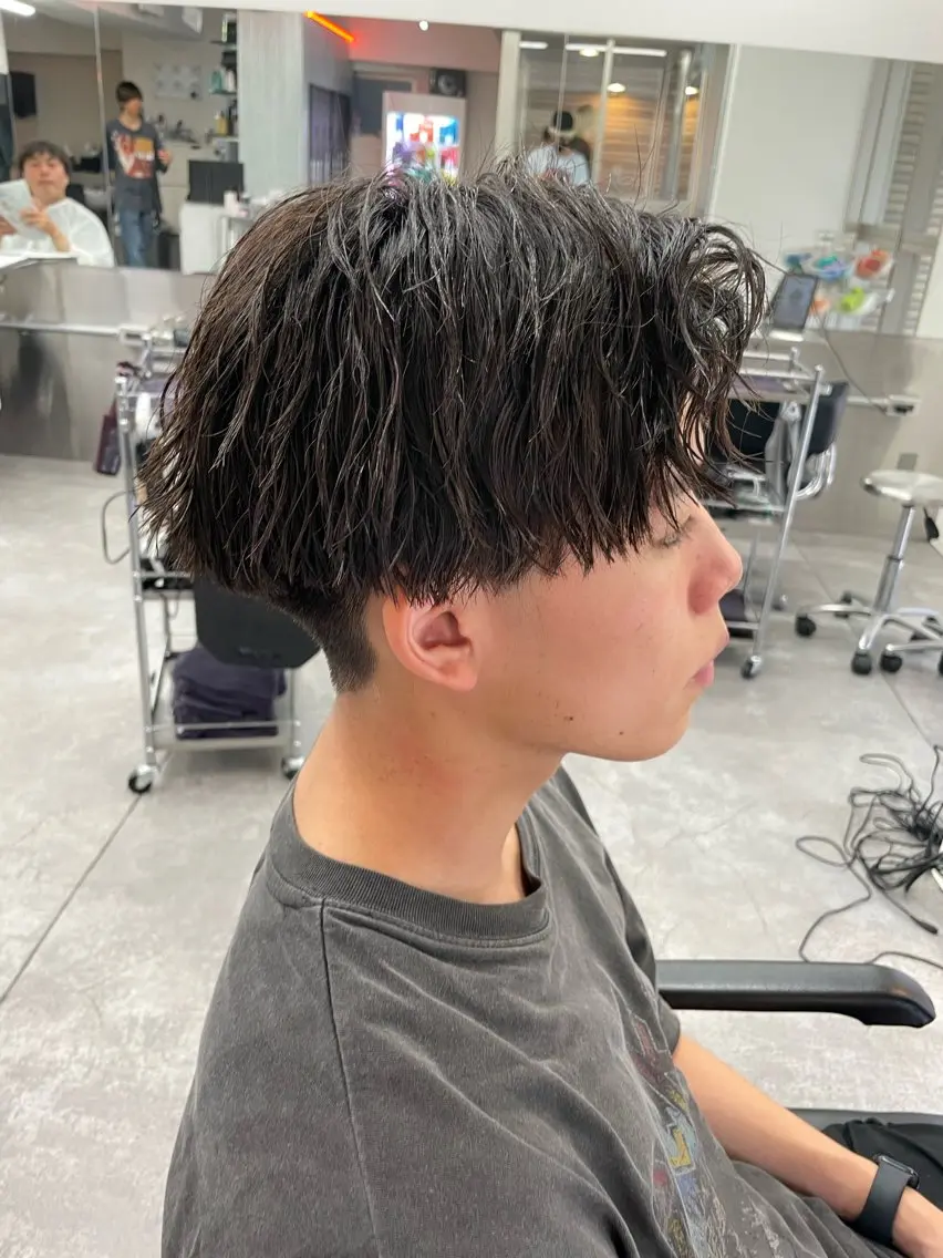 パーマ メンズ カット パーマ 町田エリアＮｏ．１/ パーマ特化/太田京希のヘアスタイル