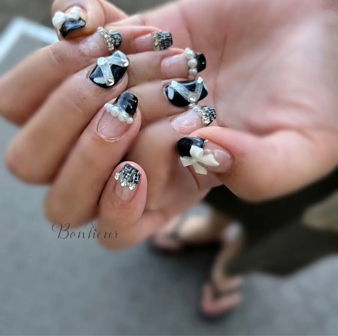 ネイル Nail Salon Bonheurのネイルデザイン