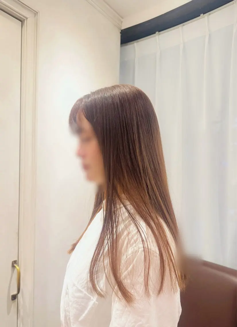 ロング カラー ヘアカラー 透明感カラー💜 モテ髪 空陽💙のヘアスタイル