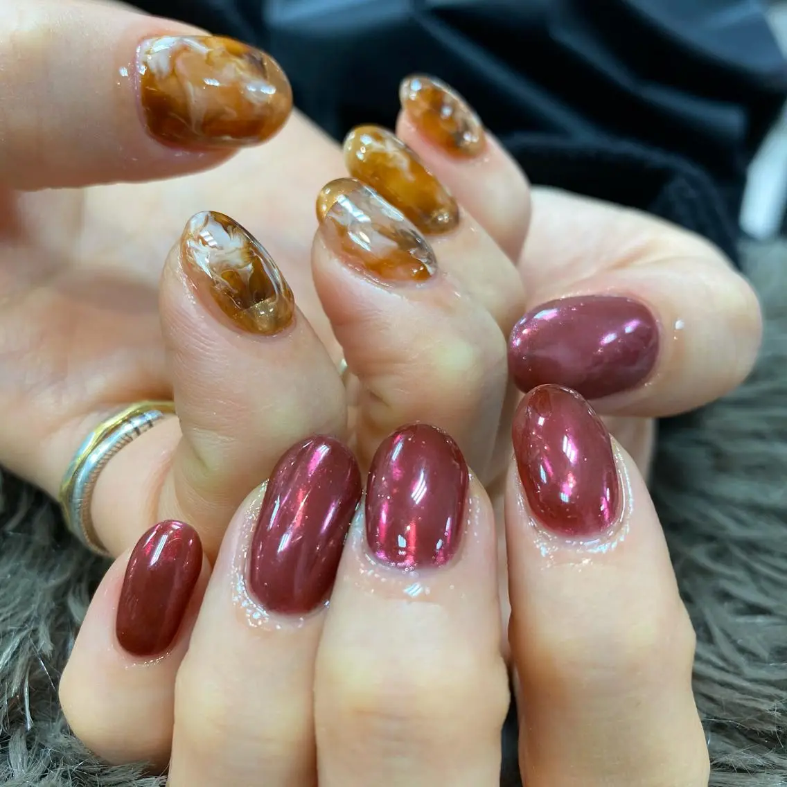 ネイル ニュアンスネイル ワンカラーネイル C. 👑itoのマツエク・マツパデザイン