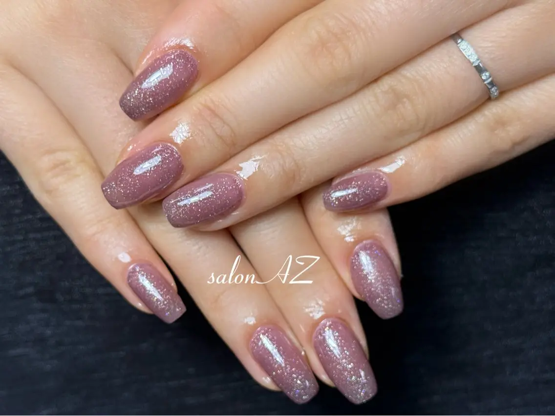 ネイル アートネイル 長さ出し フットネイル フレンチネイル ジェルネイル ハンドネイル salon AZ NANAのネイルデザイン