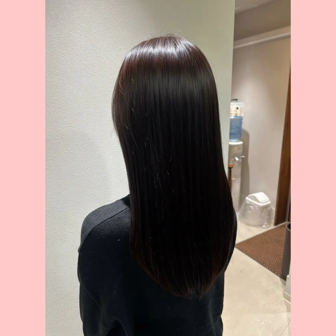 ロング 髪質改善ストレート 笹沼陸矢のヘアスタイル
