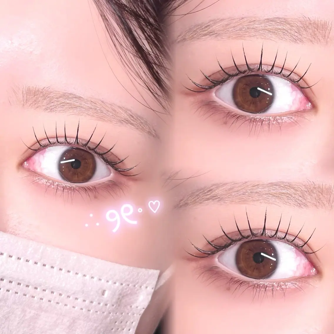 マツエク・マツパ マツパ パリエク 💗NANASEのマツエク・マツパデザイン