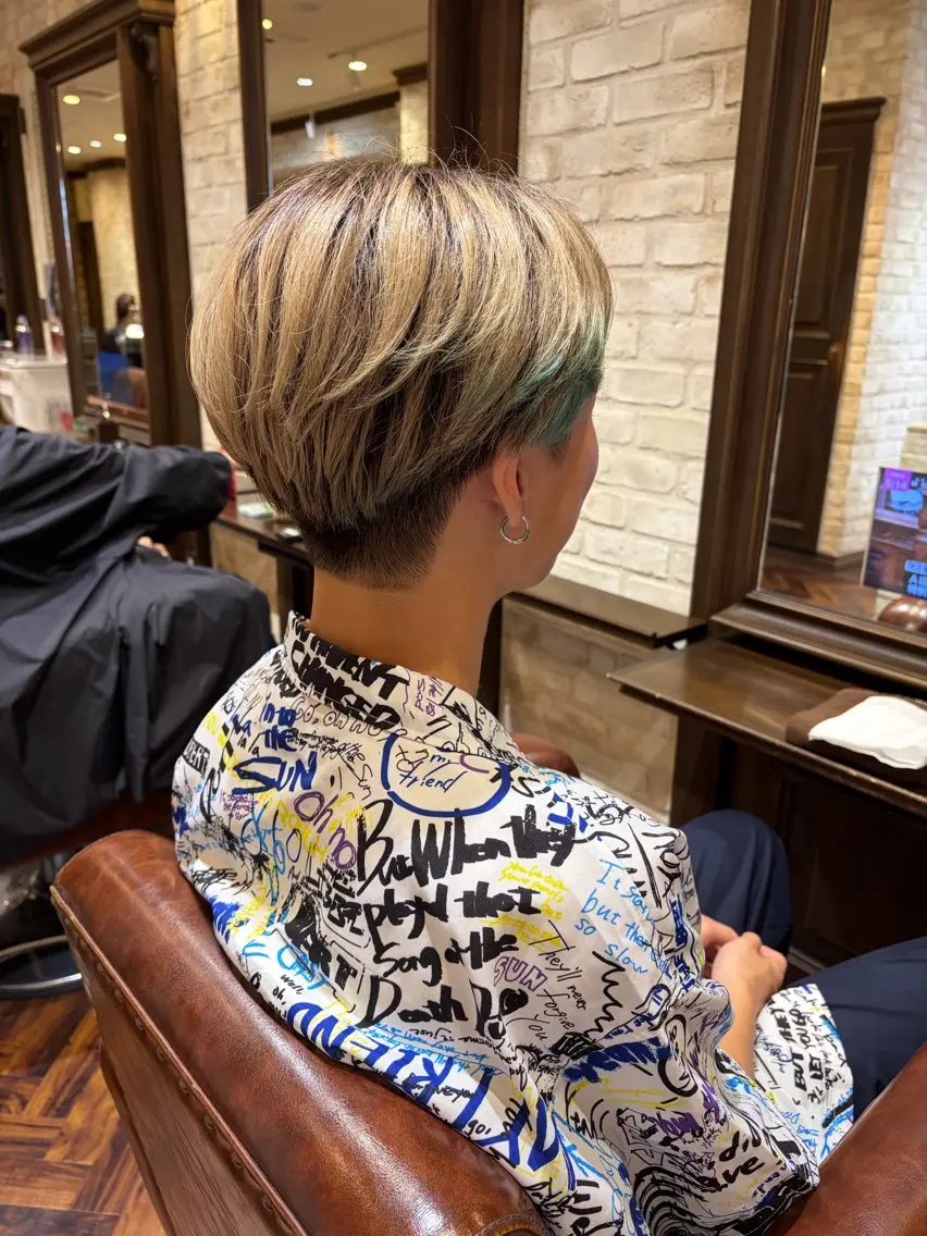 メンズ カット せきや こころのヘアスタイル