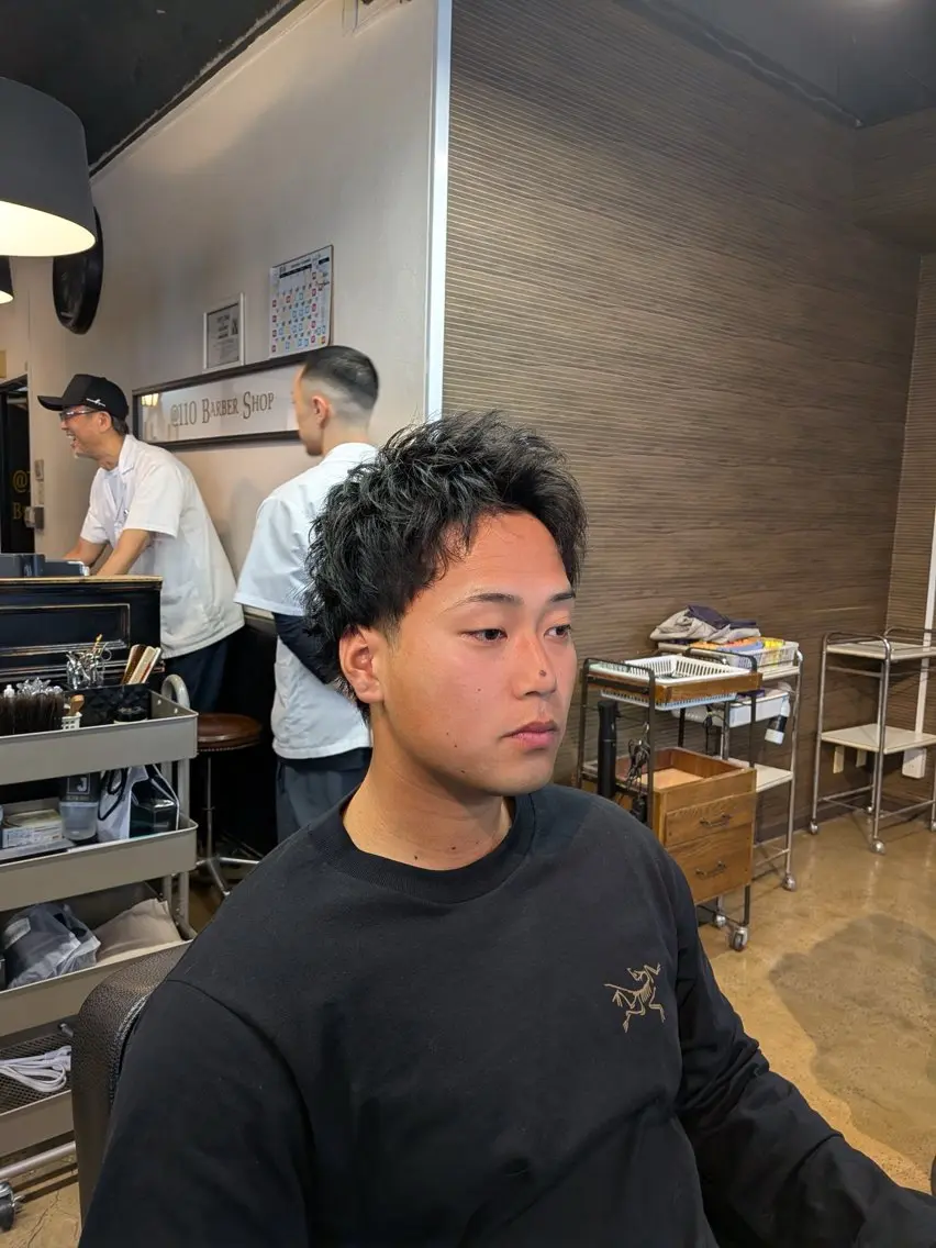 ショート メンズ 衛藤 星芭のヘアスタイル