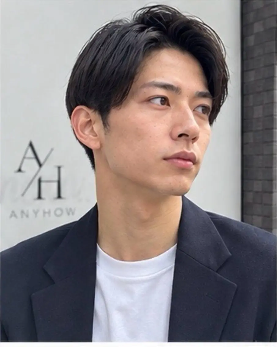 ミディアム パーマ 池田達也anyhow /店長のヘアスタイル