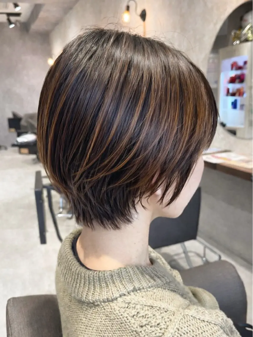 ショート カット FORCE 荻原卓冶のヘアスタイル