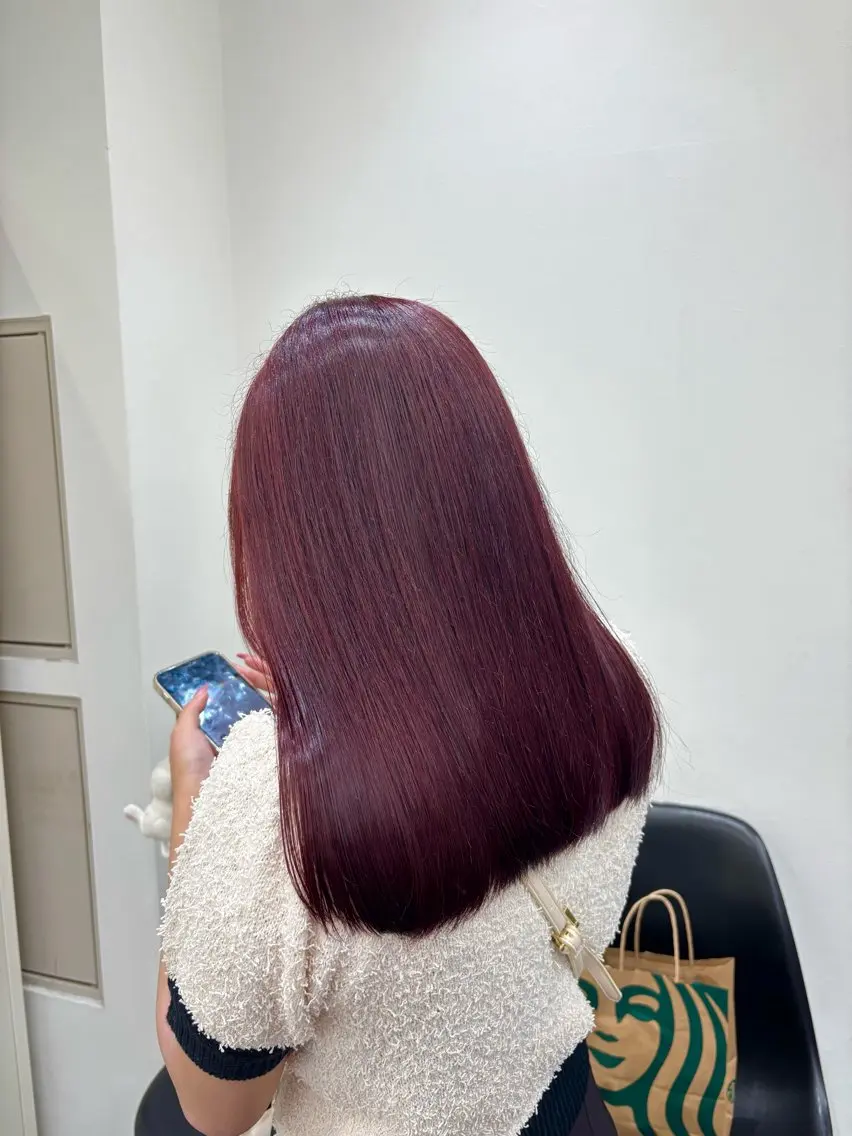 カラー カット￥1100 🎀Yuri︎のヘアスタイル