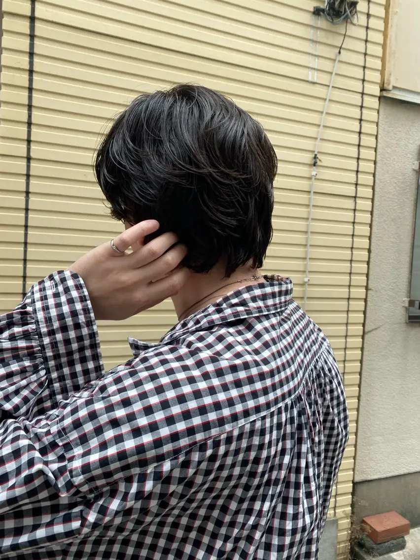 カットパーマの写真