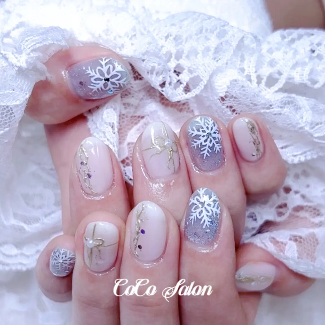 ネイル ハンドネイル CoCoSalon ネイル/まつ毛予約のネイルデザイン
