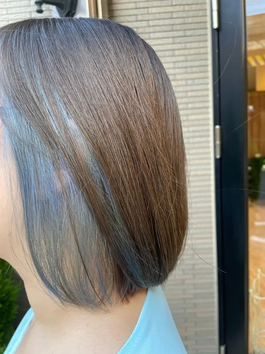 ミディアム メンズパーマ 似合わせカットのヘアスタイル