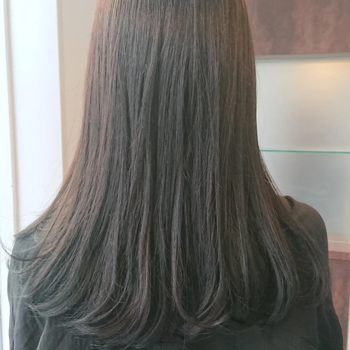 セミロング カラー カット ヘアカラー トリートメント スタイリスト 川添 のヘアスタイル