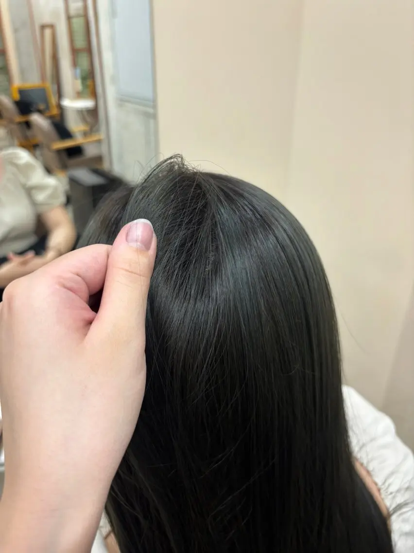ロング カラー グレージュ オリーブグレージュ オリーブグレー アキホ /カット✁カラーのヘアスタイル