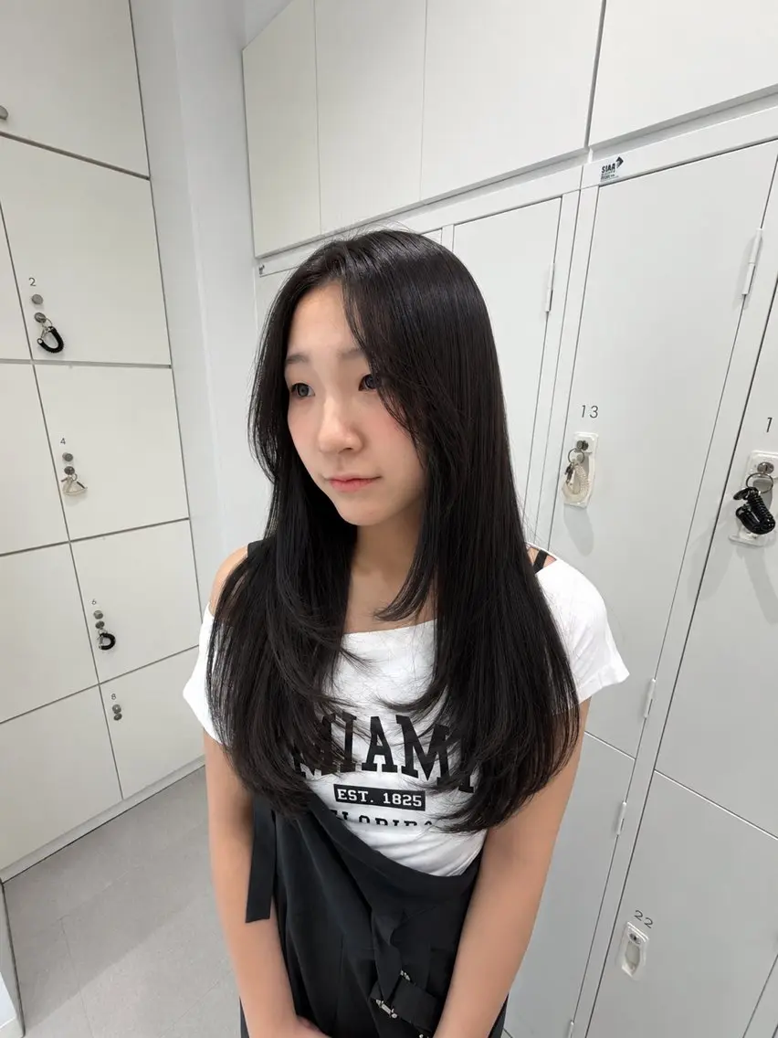 ロング レイヤーカット モデル募集中🦋 じゅりのヘアスタイル