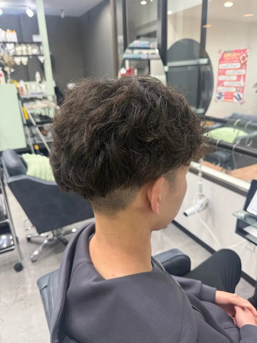 メンズ カット パーマ Ayaka メンズモデル募集中のヘアスタイル