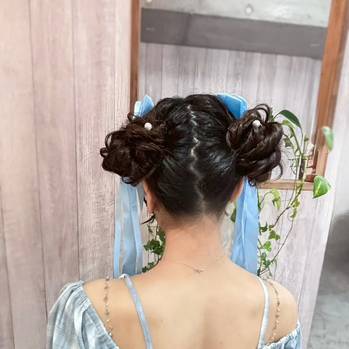 ロング ヘアアレンジ 浴衣 着付け 1日中崩れない❤︎へ アメイク/SAORIのその他イメージ