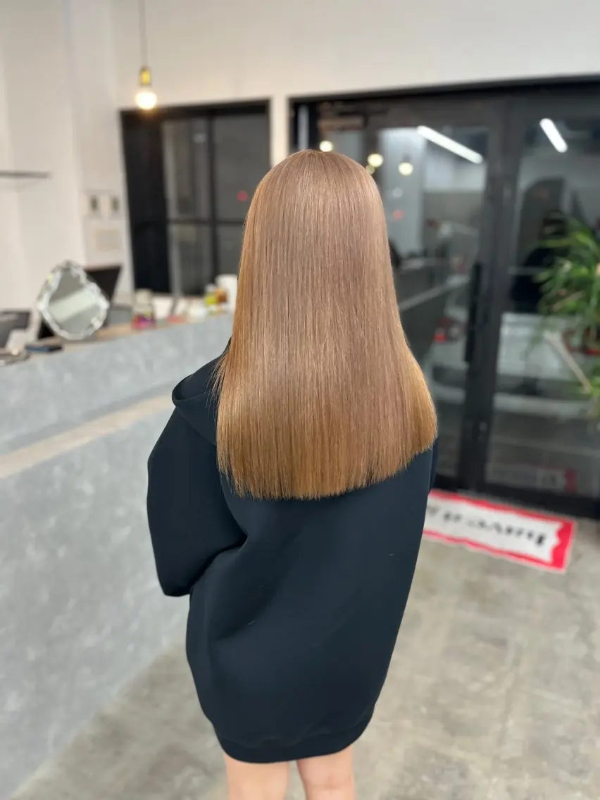 ロング miloc naha ナナカのヘアスタイル