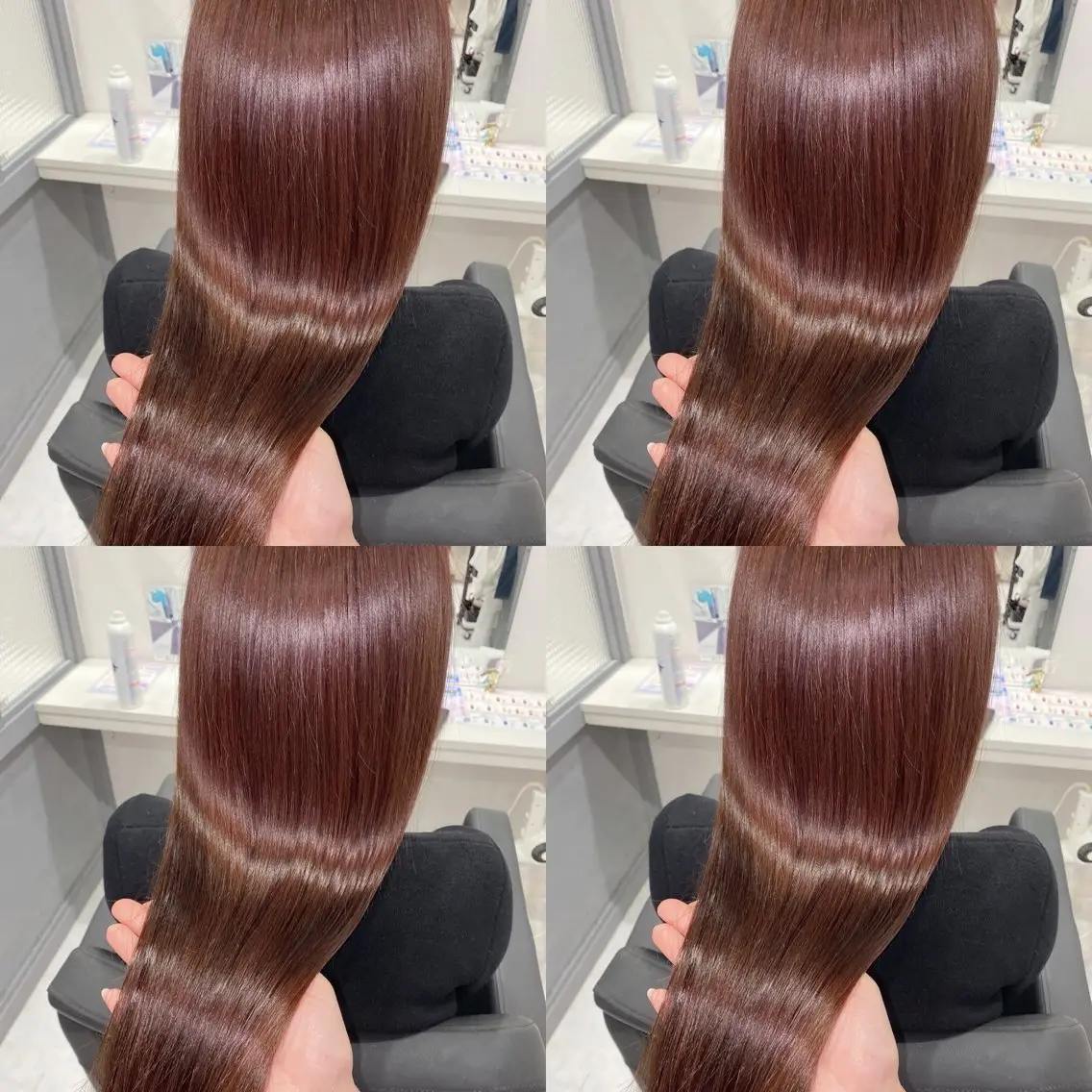 ロング カラー ブラウンカラー ピンクカラー ピンクブラウン 髪質改善 ヘアカラー トリートメント 店長✨髪質改善✖️ 透明感カラー／純大のヘアスタイル