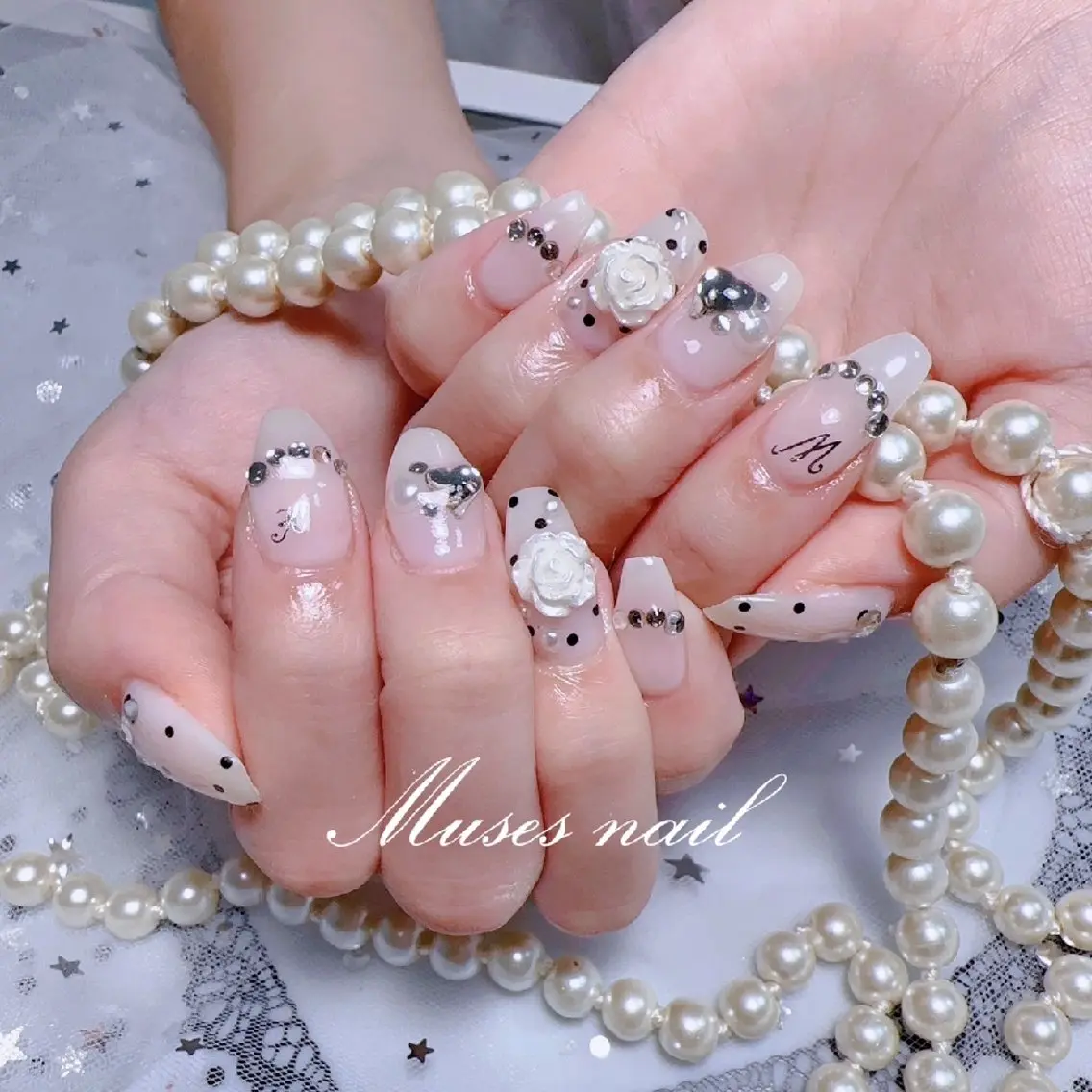 ネイル MUSES Nail@新大久保のネイルデザイン