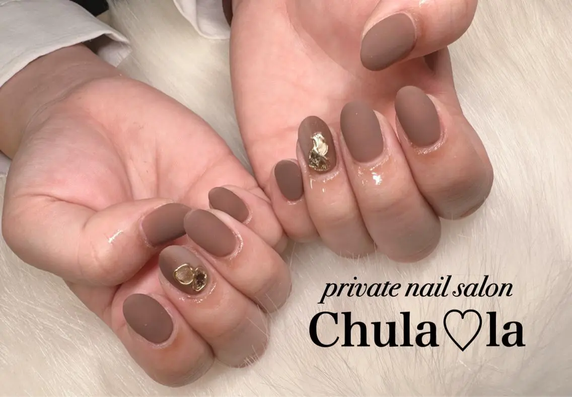 ネイル アートネイル マットネイル ハンドネイル Chula♡la 豊見城市高安のネイルデザイン