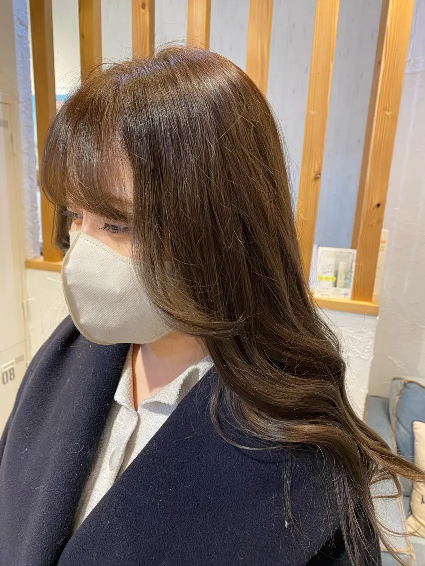 カラー ベージュカラー ショコラベージュ 徳山 蒼史のヘアスタイル