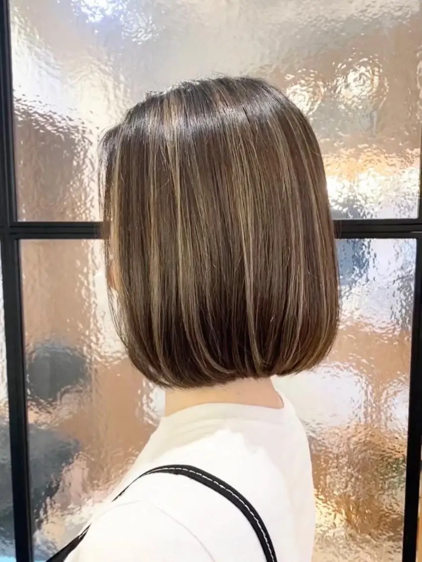 ♦️大人気♦️カット&カラー&ハイライト&トリートメント【デザインカラー】【極細ハイライト】【白髪ぼかしも◎】の写真