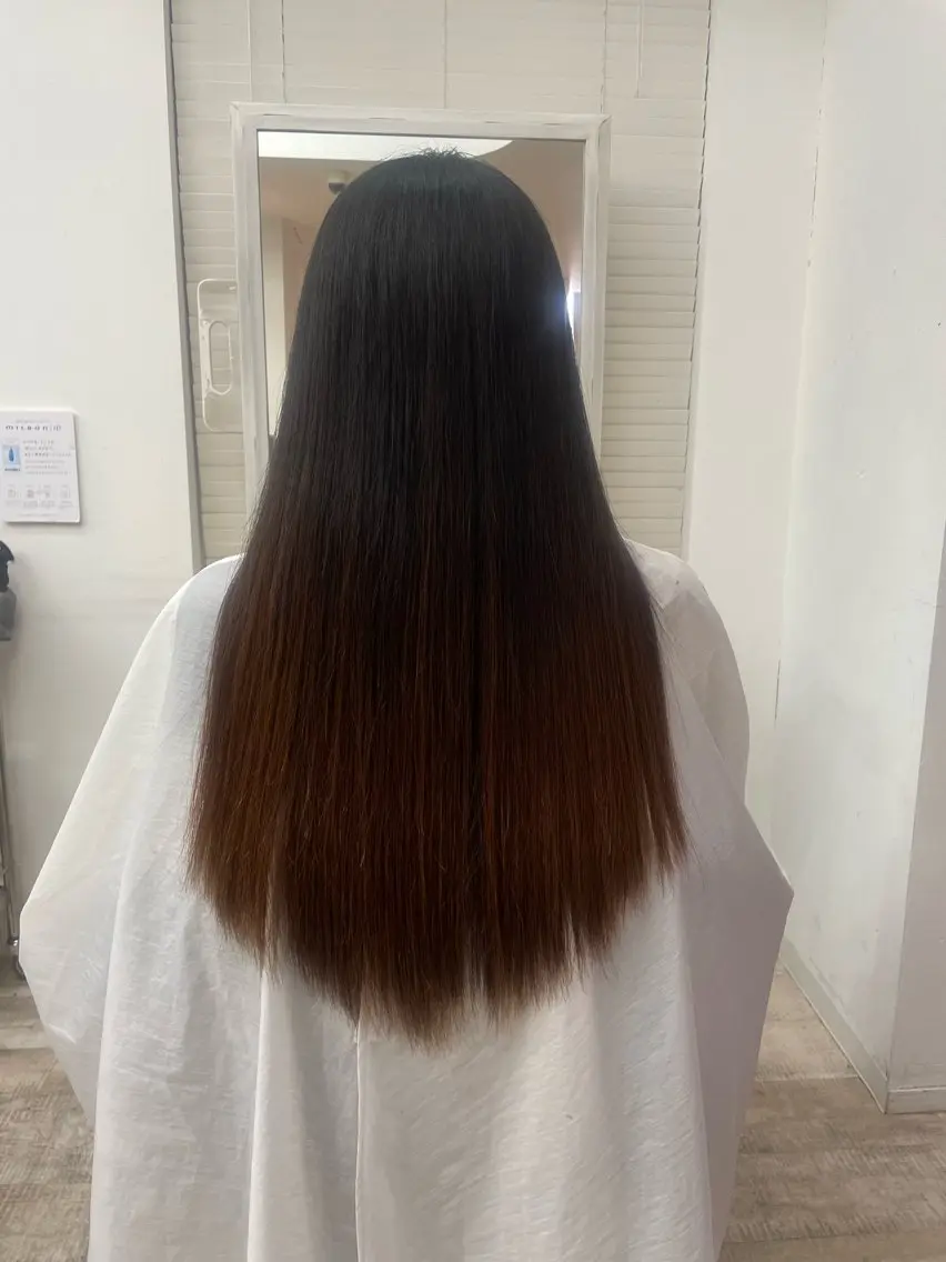 ロング カット 松田 響のヘアスタイル