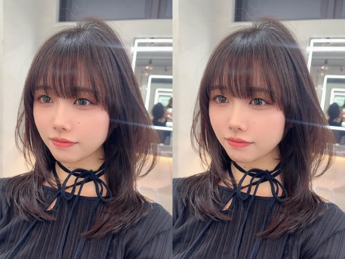 ミディアム カット トリートメント ✨髪質改善特化✨副 店長椎葉信乃介のヘアスタイル