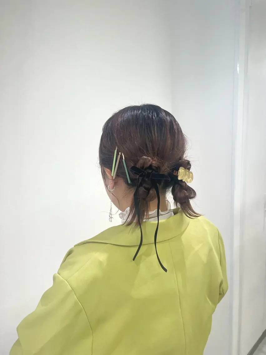 ヘアアレンジ ヘアセット このみ/透明感カラー /ヘアアレンジ🫧のヘアスタイル