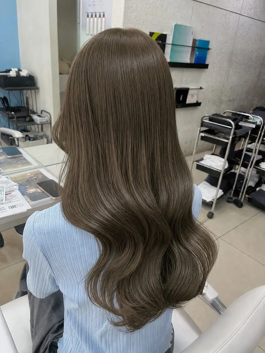 カラー 🎀透明感˖⊹あすか 東橋本🪄︎︎⸝‪⸝のヘアスタイル