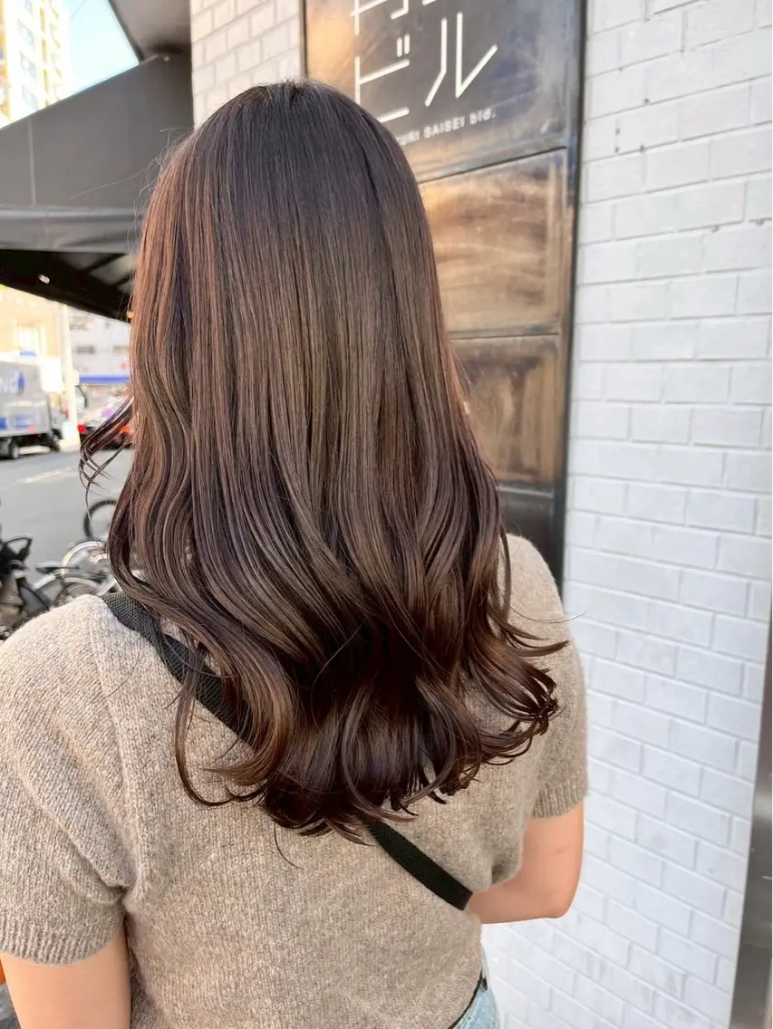 柿本ひな カラーモデル様募集中のヘアスタイル