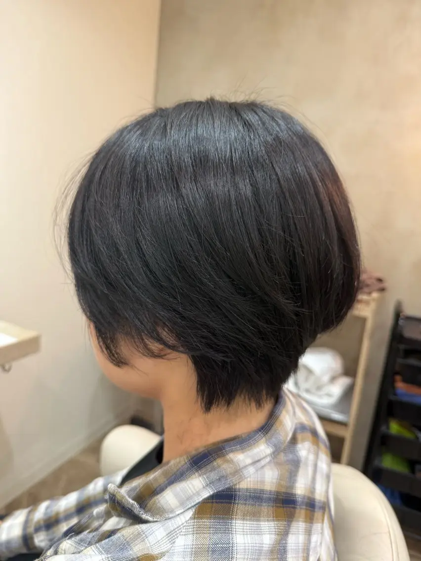 ショート 市原亮/塩釜口/ ツイスパ/波巻きのヘアスタイル