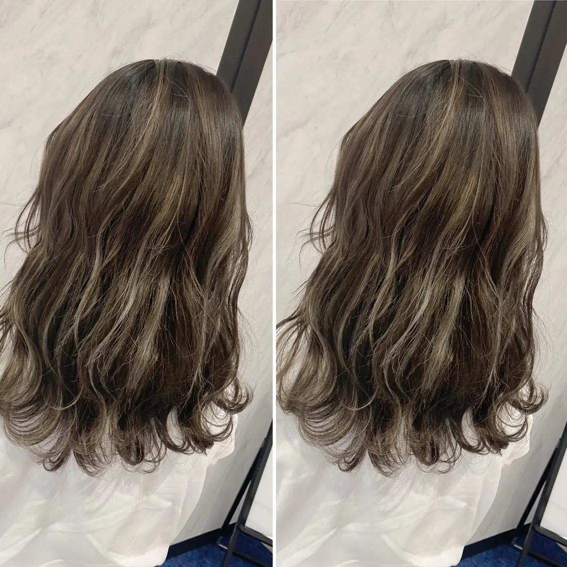 セミロング 阪神尼崎 MASAYAのヘアスタイル