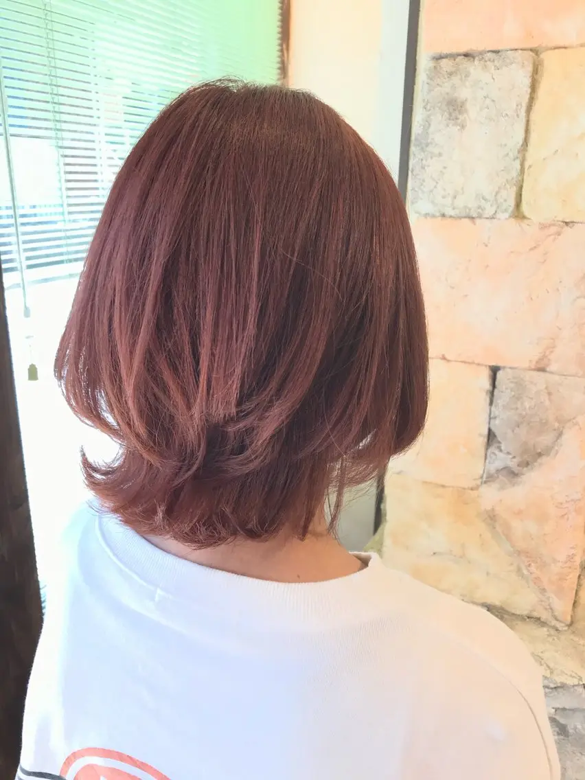ショート カラー ブリーチ ブラウンカラー ブリーチなしカラー 荒川 賢人のヘアスタイル