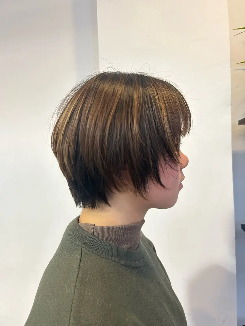 ショート ショートヘア 笹木 菜々子のヘアスタイル