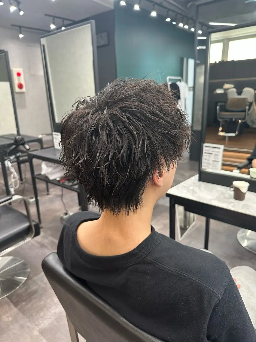 ショート パーマ メンズ 👊メンズ特化👊 田中健輔のヘアスタイル