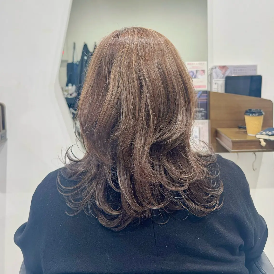 ミディアム ハイライト 石井 紗弥🎀🫧/ 日本橋人形町店✨️のヘアスタイル