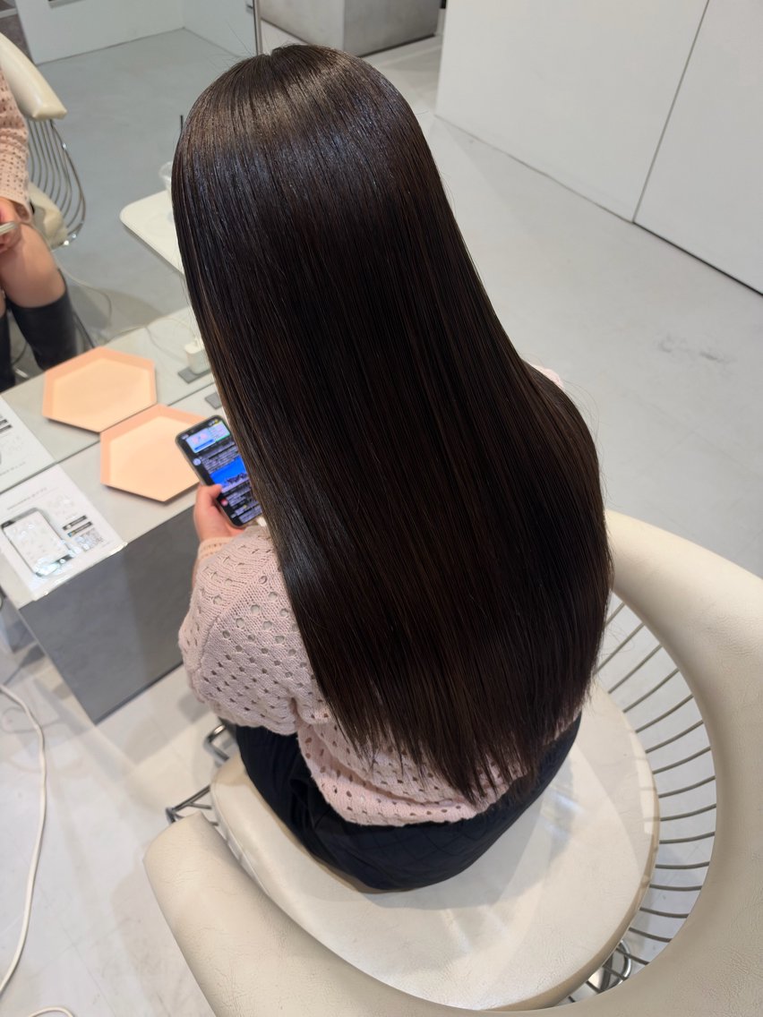 ロング カラー ブリーチ 透明感カラー ブリーチなしカラー 学生 髪質改善 カット ヘアカラー トリートメント 💎透明感カラー特化 💎TAISEIのヘアスタイル