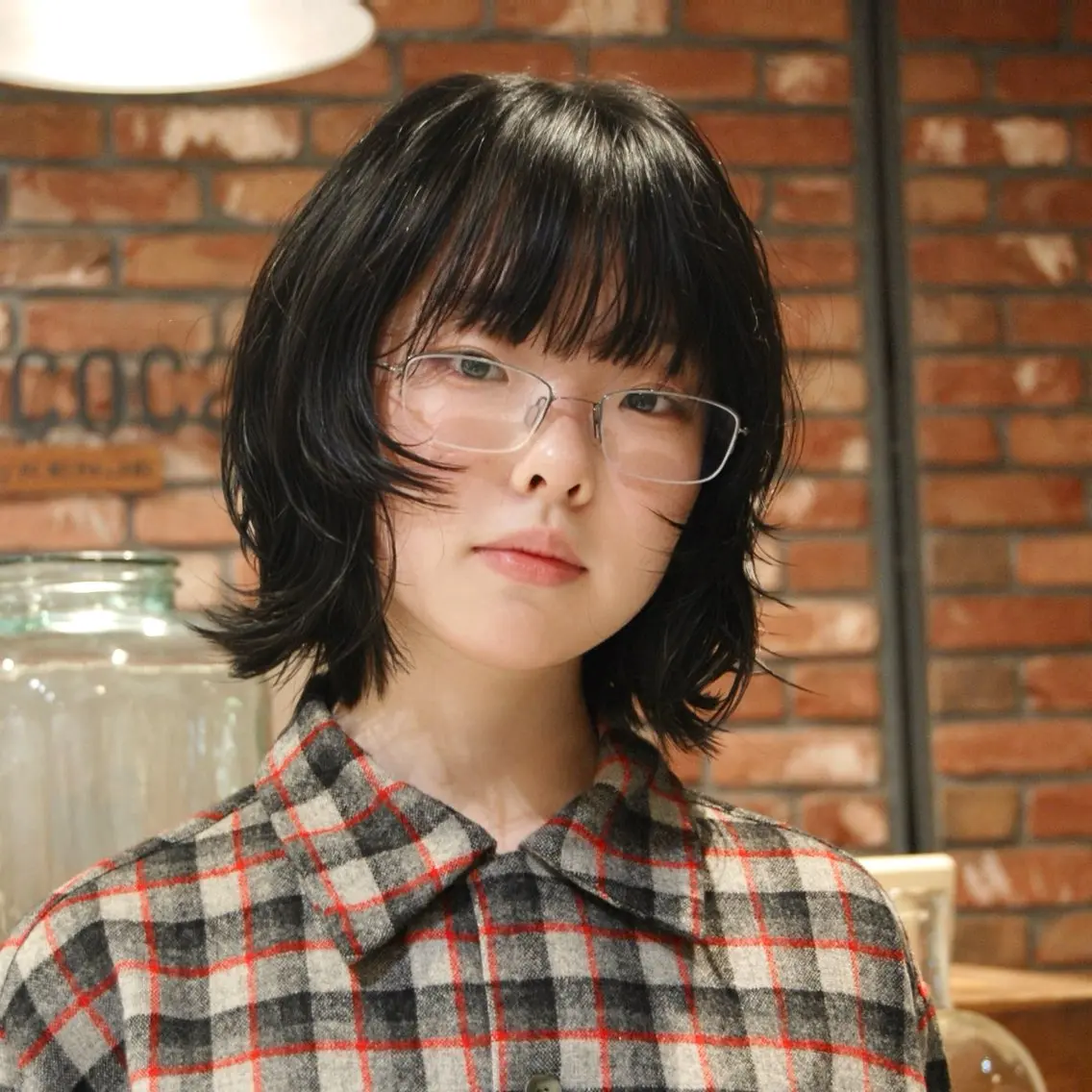 ショート カラー パーマ カット パーマ デジタルパーマ🌀レ イヤー🍃かんたまるのヘアスタイル