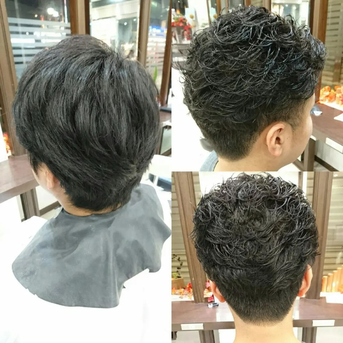 ショート パーマ メンズ タッセルボブ× 美髪・髪質改善のヘアスタイル