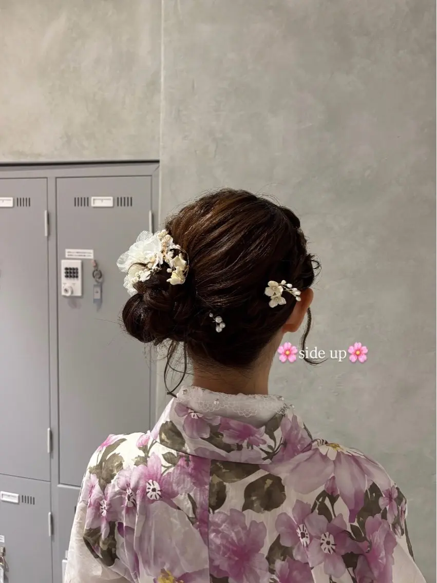 ミディアム ヘアアレンジ 🍒みしろ ほたる🍒のヘアスタイル