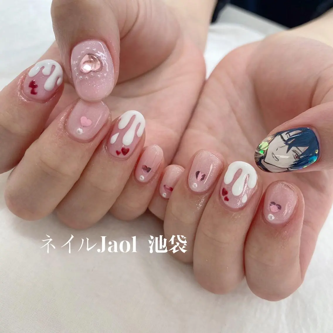 ショート ネイルJaol 池袋のネイルデザイン