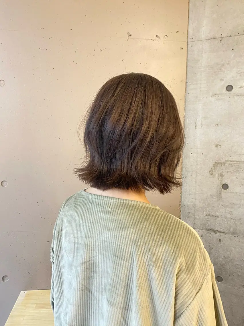 ミディアム KURUMU 越後匡貴のヘアスタイル