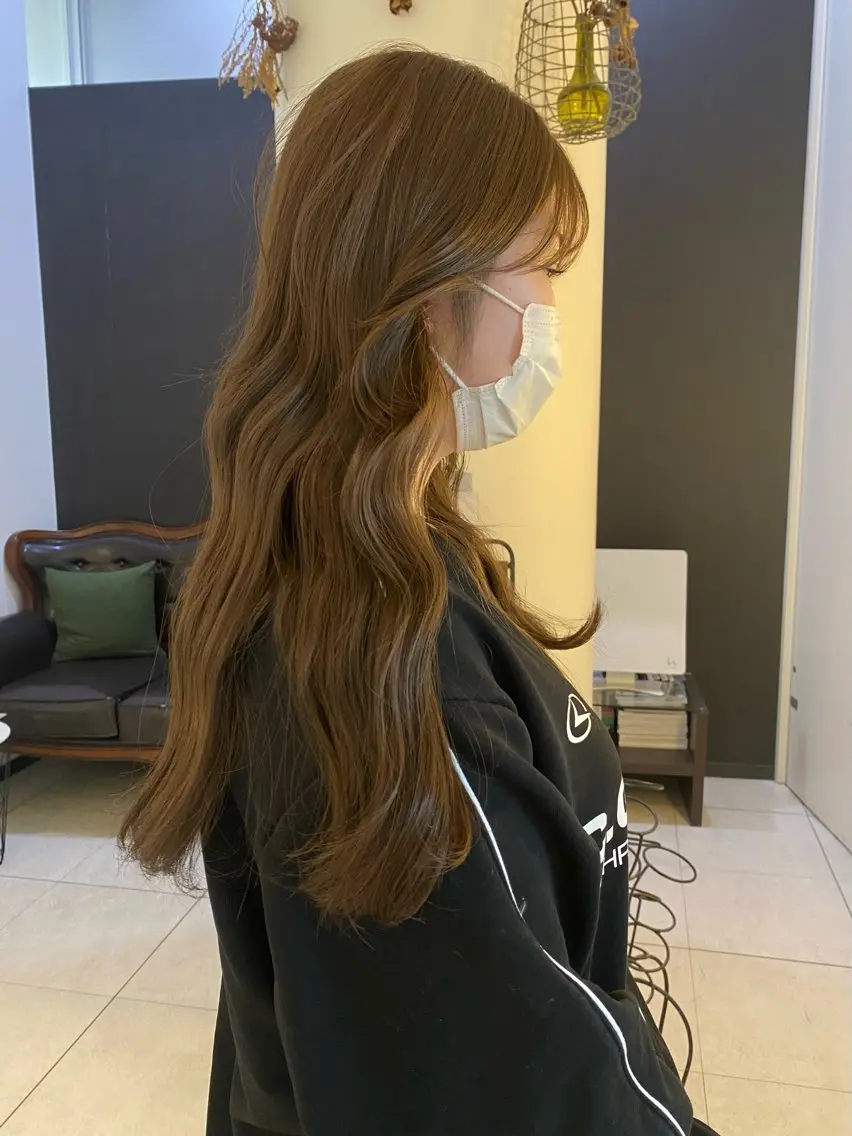 ロング カラー カット ヘアカラー トリートメント mai / linoah˚✧のヘアスタイル