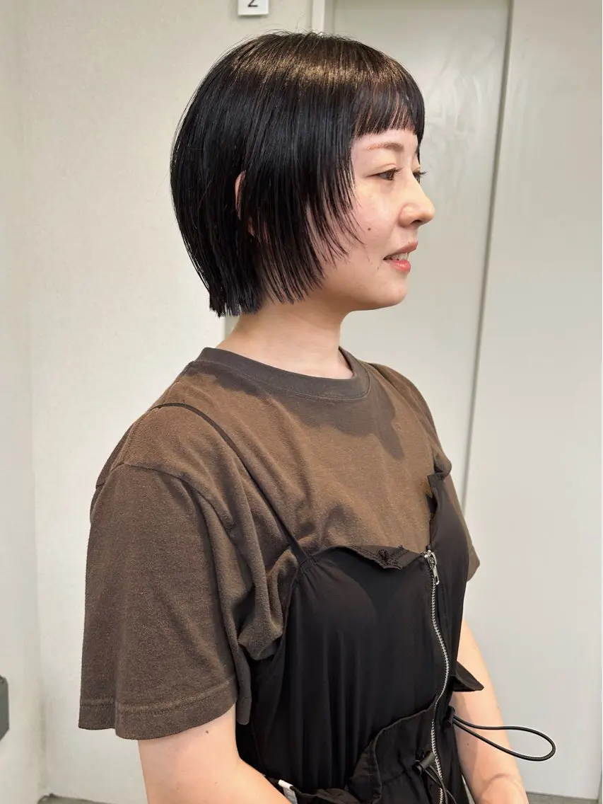 ショート カラー ゴトウ ケンタのヘアスタイル
